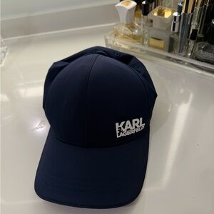 Karl Lagerfeld Dark Blue Flexfit Cap